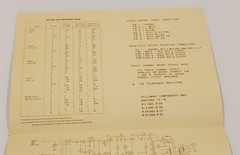 VINTAGE 1960s McIntosh MC-240 Power Amplifier Original Maintenance Manual