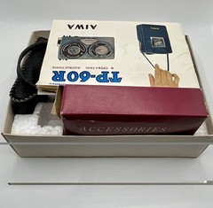 Aiwa TP-60R Tape Recorder – Vintage 1965 – Very Rare – WORKING – Read Desc