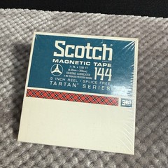 Sealed Vintage Recording Tape Scotch Magnetic 111 3M 5″Reel 1/4″ x 1200 feet