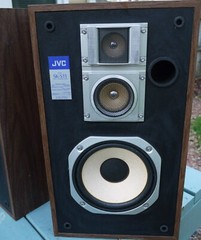Vintage JVC SK-S11 3 Way Speakers 70 Watts 8 OHM MADE IN USA Used Sound Great