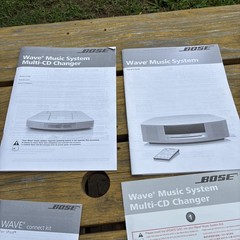 Paper Manual Bose Wave Music System And CD AWRCC1 AWRCC2 Owners Guide Manuals