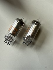 Lot Of 5: RCA (2) GE (1) Radiocoin (2) 3S4 Electronic Vacuum Tube Tu10 T13 T21