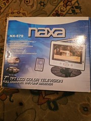 Vintage NIB NX-579 7″ TFT LCD COLOR TV