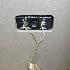 Realistic for Radio Shack Speakers Minimus-4 Woodgrain Set Of 2