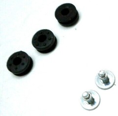 PIONEER PL-990 TURNTABLE – Rubber Motor Mounts – PARTING OUT