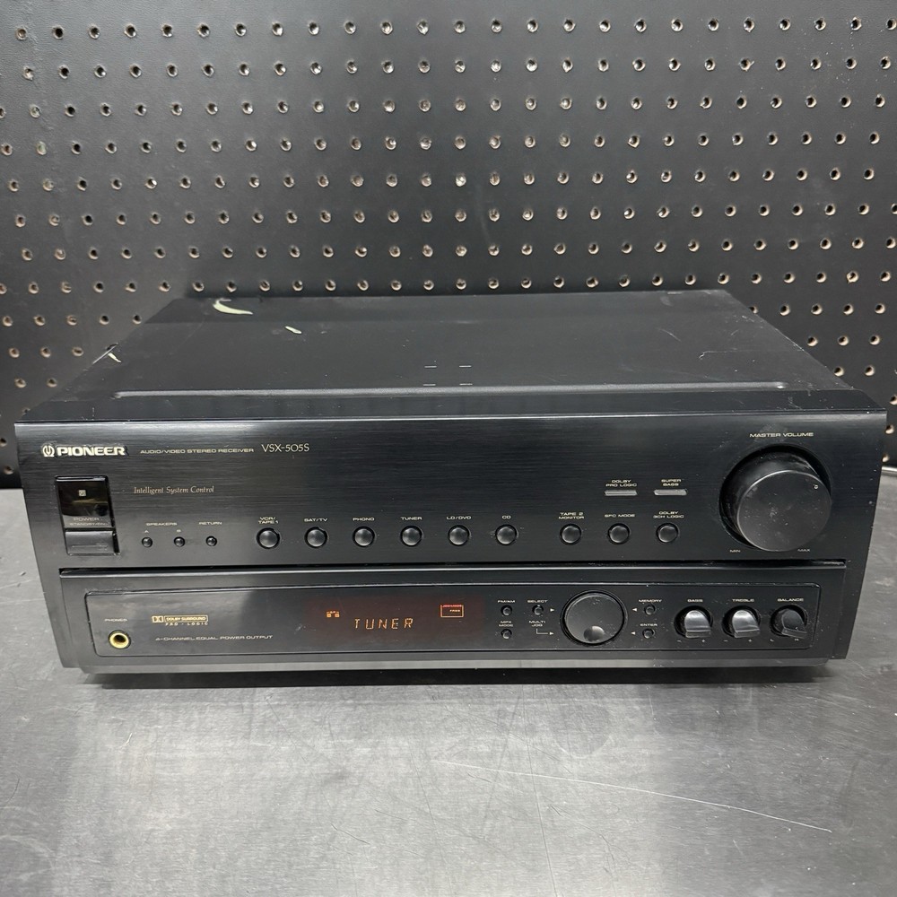 Vintage Pioneer VSX-505S Stereo Receiver. Tested and Working! 4 channel
