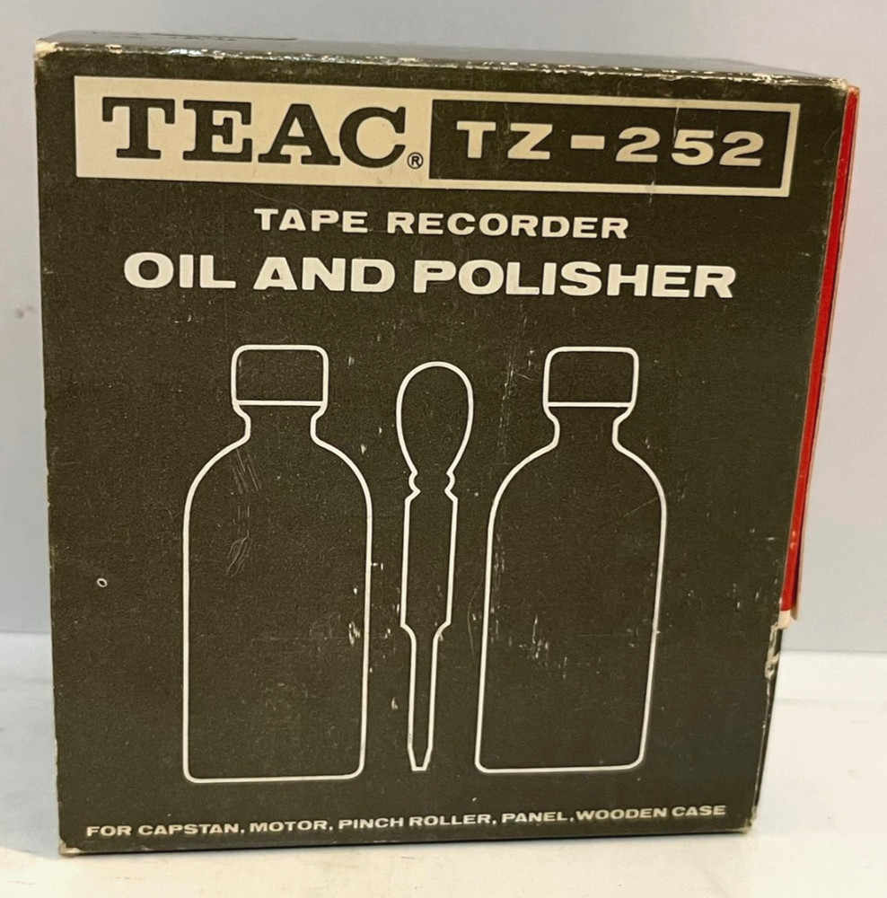 OEM TEAC TZ-252 Oil And Polisher KIT – For Capstan Motor Reel To Reel Players