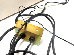 DUAL CS 1242 TURNTABLE – RCA PHONO CABLES/GROUND WIRE/POWER CORD – PARTING OUT