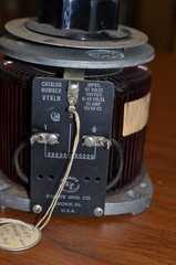 nos new old stock vintage Ohmite variable transformer VT8LN 474 0900 000 radio