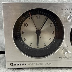 Vintage Quasar VIDEO TIMER VT100, Good Condition. Made in JAPAN – RETRO ANALOG