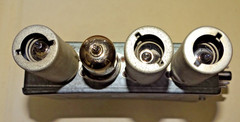 Vintage Beckman Berkeley 700A Decimal Counting Unit w/ Four 5963 Tubes