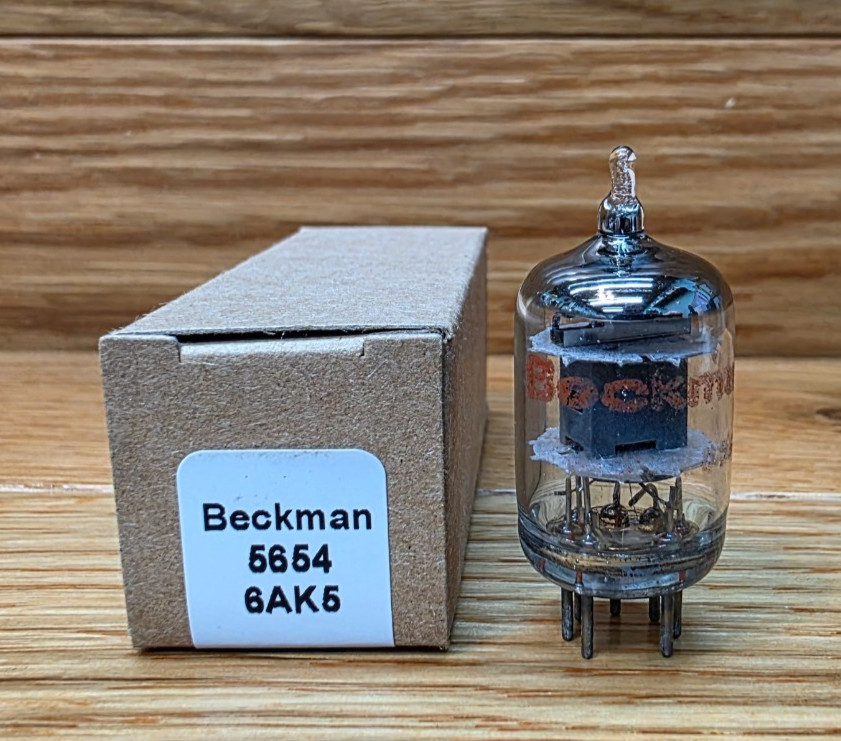 Beckman by GE 5654 6AK5 Vacuum Tube Tested