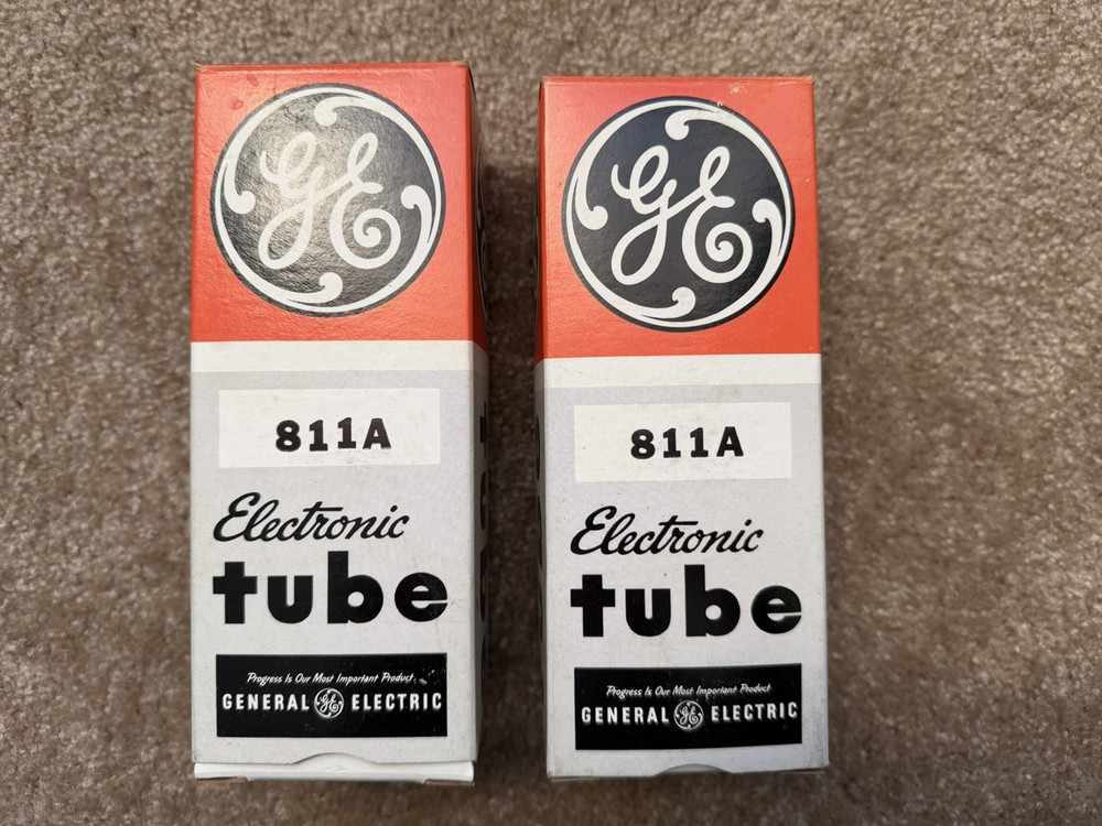 General Electric 811A 811 Electronic Power Triode Vacuum Tube USA. New Old Stock