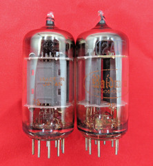 1964 Toshiba 12AU7 PLATINUM PLUS Grade Preamp Amp Tubes Matched Pair 95% NOS