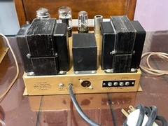 VINTAGE LEAK TL/10 POINT ONE MONO TUBES AMPLIFIERS MATCHED PAIR 110-120V RARE