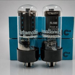NOS MATCHED PAIR INTERNATIONAL 6L6GC/RUSSIAN MADE/CURRENT TESTED@400V