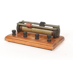 C. 1912 Electro Importing Double-Slide Radio Tuner & Slide Potentiometer