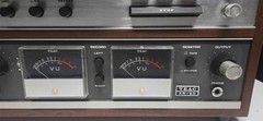 Vtg TEAC A-6010 Auto Reverse Reel-Reel Powers Up, Reels Wind 4 Track 2 Channel