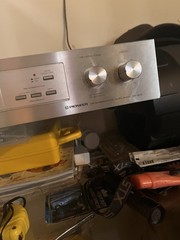 Pioneer SR-303 Reverberation Amplifier Audio Unit, Silver, Model SR-303