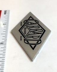 Garrard Swindon Badge Logo for Turntable Base Plinth – Custom Made Aluminum