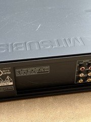 Mitsubishi HS-U446 Hi-Fi VHS VCR Player Recorder Tested And Working No Remote