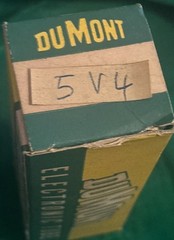 5V4 General Electric Rectifier Radio Vacuum Guitar Tube 115% NOS Balanced Strong