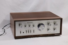 Kenwood DC Stereo Integrated Amplifier KA-7100 with Wood Case