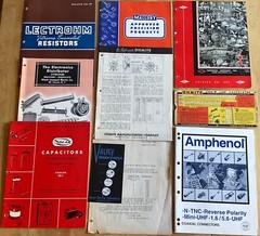 Electronic Components Catalogs: Ohmite/National/Mallory/Lectron/Amphenol/Vitrohm