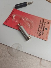 3 circuit inline Jack & Headphone Jack Archer 274-141 New NOS Vintage Adapters