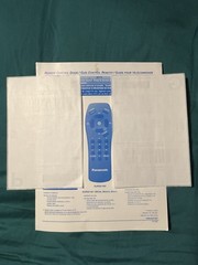Panasonic Remote Control USER GUIDE EUR501450-EUR501451