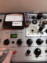 Nice Mullard 12AX7A ECC83 Tube I63 Triplett Tested 12AX7 B339 7025 L@@K!