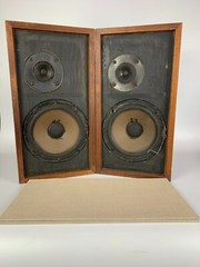 Acoustic Research AR-4 / AR-4x Speaker Cloth Grilles – Pair –Vintage Replacement