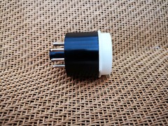 New Bakelite 4 Pin to 8 Pin tube socket Converter Adapter for 274A 5Z3 to 5U4G