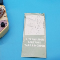 VERY RARE Vintage HAMILTON HR-407 reel to reel recorder player with Mice AS-IS