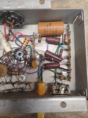 Vintage Hammond Organ AO-64 Amp Chassis 12AX7 EF86 Vacuum Tubes MAKE OFFER!