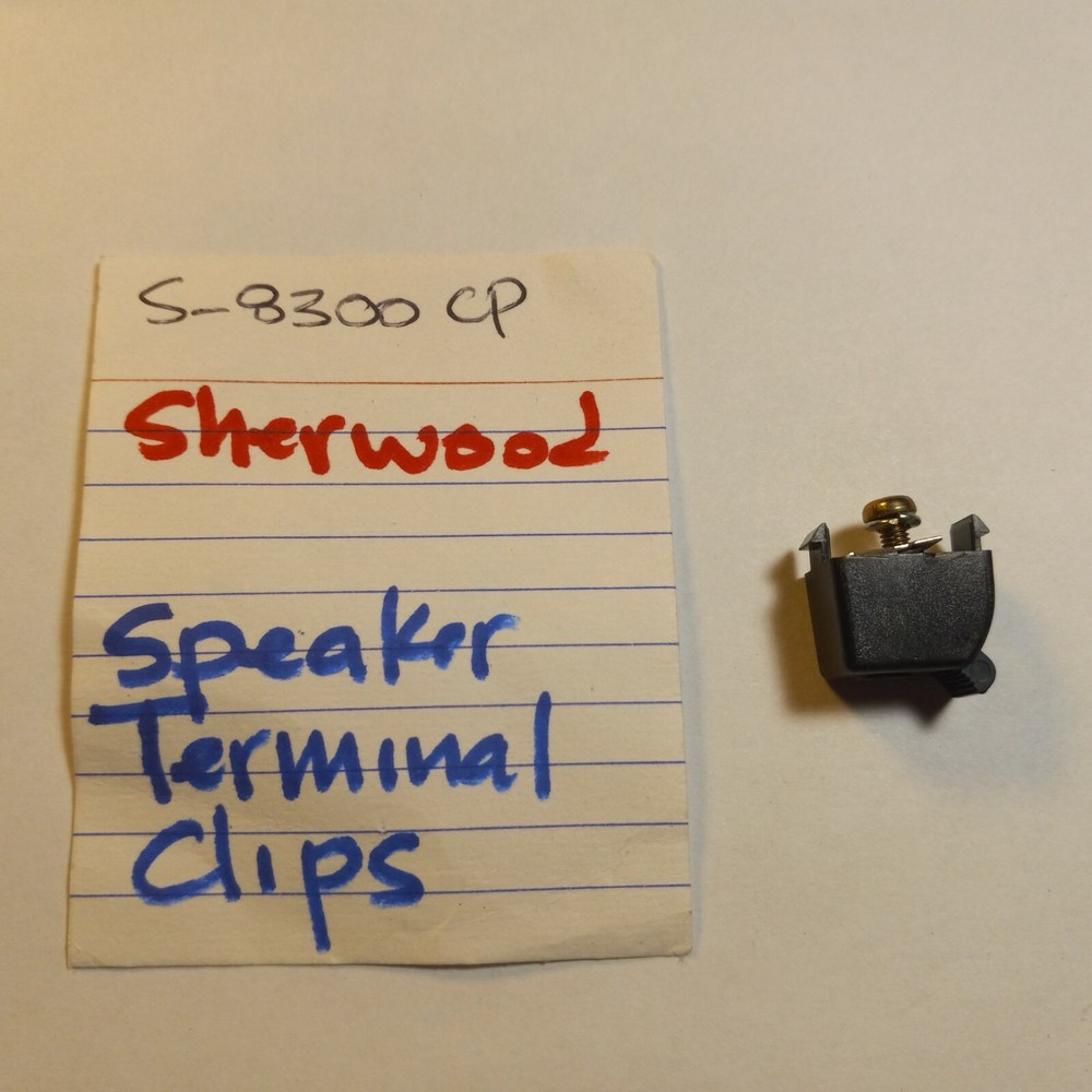 📈SHERWOOD SPEAKER TERMINAL SPRING CLIPS S-8300 CP STEREO RECEIVER