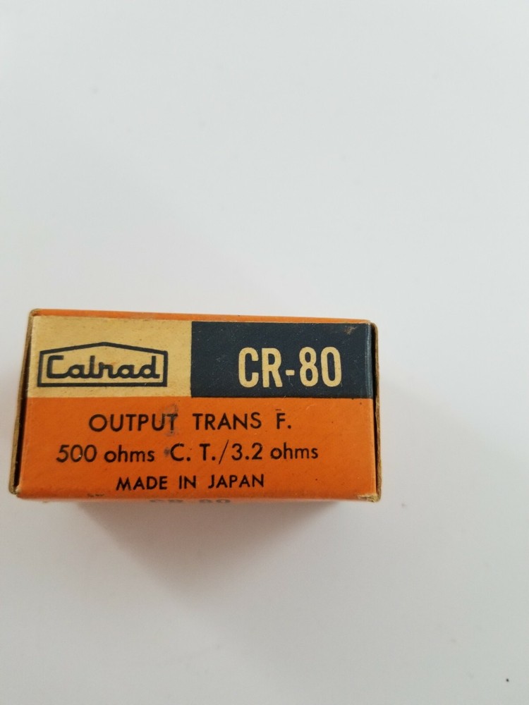 Vintage Calrad 80V Matching Transformer