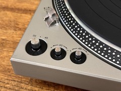 Technics SL-1650 Direct Drive Automatic Turntable, Stacking Spindle, Serviced.