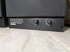Pair of FOSTEX RM 780 Reference Monitor Speakers RM780 Vintage