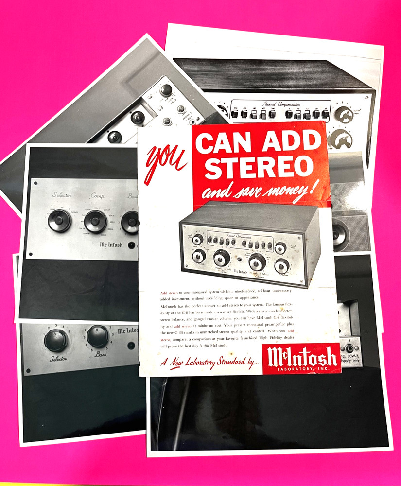 McIntosh C8S + C104 + C4 Photos – PRICE REDUCED