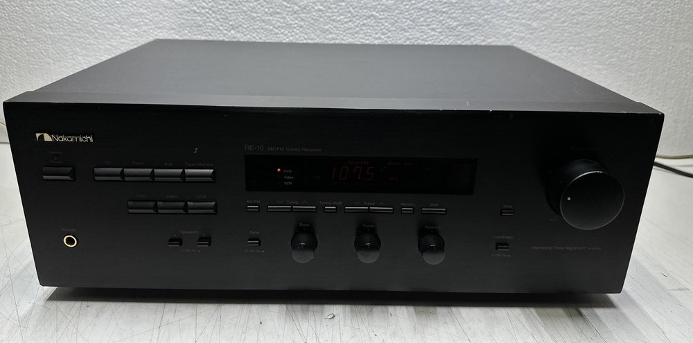Nakamichi RE-10 AM/FM Stereo Receiver ** Working **