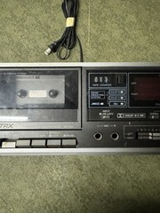 Sanyo ULTRX DBX Stereo Cassette Deck RD C21 – Powers On, Untested Audio