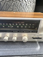 Tested Lights Up, Works Vintage Sansui 221, AM/FM Stereo Receiver