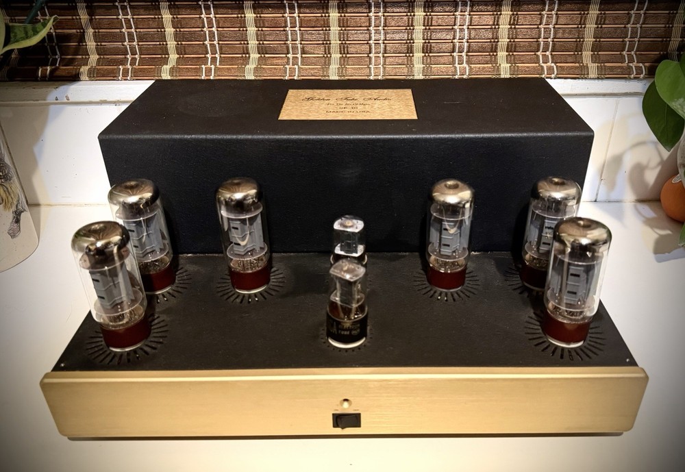 Golden Tube Audio SE-40 Power Amplifier W/ Sonic Craft Upgrade!