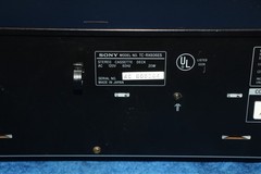 Sony TC-RX606ES 2-Head Stereo Cassette Deck, Dolby B/C/S Noise Reduction, HX Pro