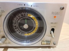 National Pnasonic Analog Audio Timer TE61 Clock Vintage 50HZ Working Tested