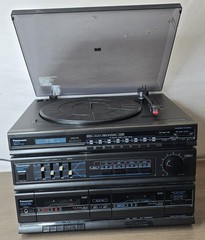 Vintage Panasonic SG-H10 Stereo Music System Quartz Digital Synthesizer Working