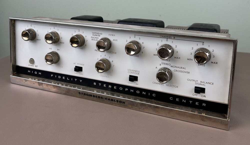 STROMBERG CARLSON STEREO 60 STEREO TUBE INTEGRATED AMPLIFIER