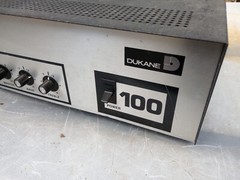 Dukane 100 Solid State Pa Amplifier