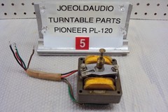 Pioneer PL-120 Turntable Motor & 60HZ Pulley KXM-015-8 Tested Parting Out PL-120